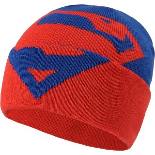 UNDER ARMOUR Boys Alter Ego Superman Cuffed Winter Hat, Royal/red