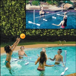 Poolmaster Super Combo Water Volleyball/Badminton Game (72708)