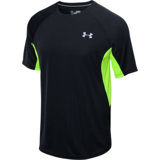 UNDER ARMOUR Mens Coldblack Engage Run T Shirt   Size 2xl, Black/green