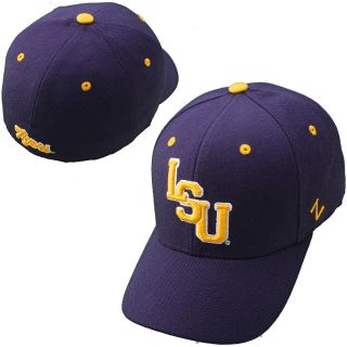 Zephyr Louisiana State University Tigers DH Fitted Hat   Dark Purple   Size 7
