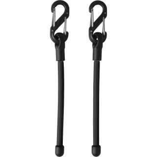 NITE IZE Gear Tie Mountables Clippable Twist Ties   2 Pack, Black