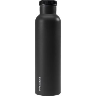 SPORTS AUTHORITY Vacuum Insulated Water Bottle   24 oz   Size 24oz, Black