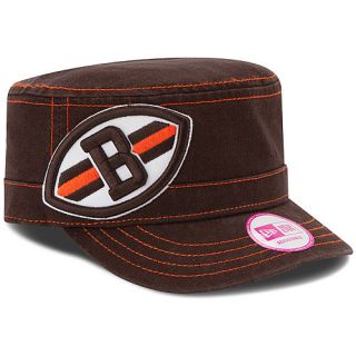 NEW ERA Womens Cleveland Browns Chic Cadet Fitted Cap, Graphite