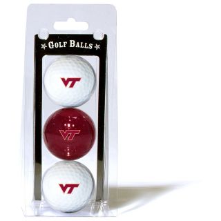 Team Golf Virginia Tech University Hokies 3 Ball Pack (637556255051)