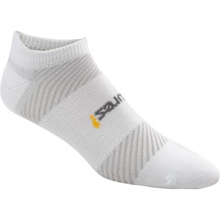 FEETURES High Performance Ultra Light No Show Tab Socks   Size Large, White