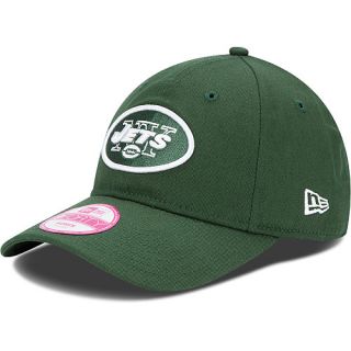 NEW ERA Womens 9FORTY Sideline NFL New York Jets One Size Fits All Cap, Dk.
