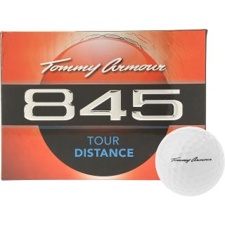 TOMMY ARMOUR 845 Tour Distance Golf Balls   12 Pack, White