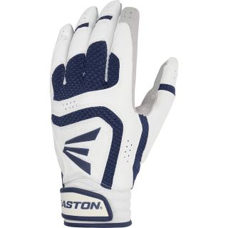 EASTON VRS Icon Adult Batting Gloves   Size Xl, White/navy