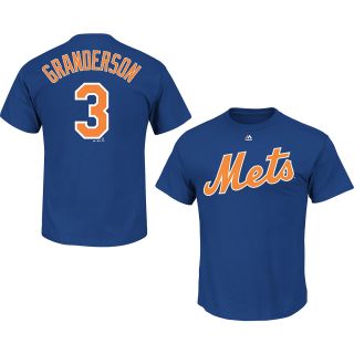 MAJESTIC ATHLETIC Mens New York Mets Curtis Granderson Name And Number T Shirt