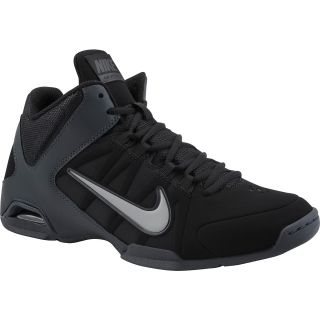 NIKE Mens Air Visi Pro IV Mid Basketball Shoes   Size 9, Black/anthracite