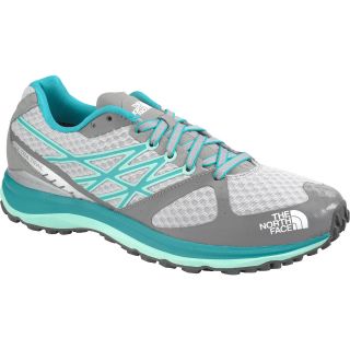 THE NORTH FACE Womens Ultra Guide Trail Running Shoes   Size 8.5, Grey/green