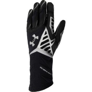 UNDER ARMOUR Adult Nitro Warp Highlight Football Receiver Gloves   Size Medium,