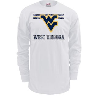 MJ Soffe Mens West Virginia Mountaineers Long Sleeve T Shirt   Size Large, Wv
