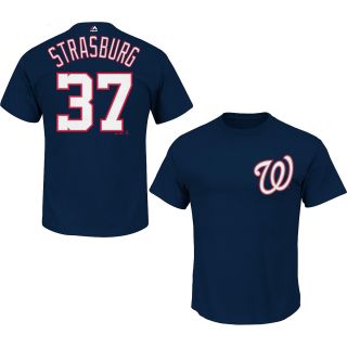 MAJESTIC ATHLETIC Mens Washington Nationals Stephen Strasburg Player Name And