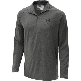 UNDER ARMOUR Mens UA Tech 1/4 Zip Long Sleeve Top   Size Small, Carbon