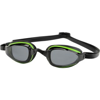 AQUA SPHERE Adult K180+ Goggles, Smoke/black