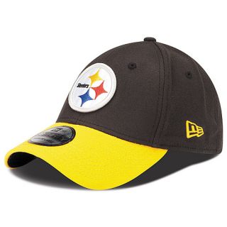 NEW ERA Mens Pittsburgh Steelers TD Classic 39THIRTY Flex Fit Cap   Size S/m,