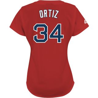 Majestic Athletic Boston Red Sox David Ortiz Womens Replica Alternate Jersey  