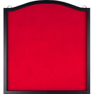 Trademark Global TGT Dart Backboard with Solid Wood Frame & Red felt (15 34001)