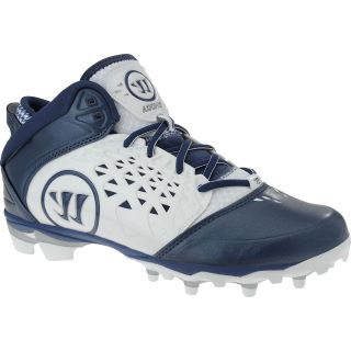 WARRIOR Mens Adonis Lacrosse Cleats   Size 7.5, Navy/white