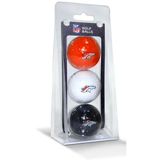 Team Golf Denver Broncos 3 Ball Pack (637556308054)