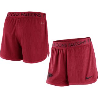 NIKE Womens Atlanta Falcons Ultimate Mesh Shorts   Size XS/Extra Small,