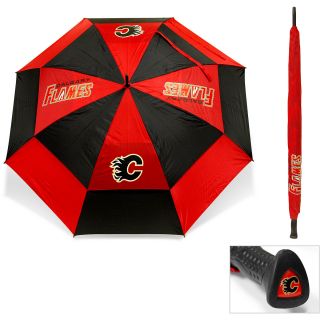 Team Golf Calgary Flames Double Canopy Golf Umbrella (637556133694)