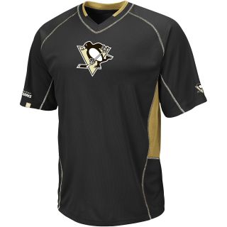 MAJESTIC ATHLETIC Mens Pittsburgh Penguins The Sweep Check Short Sleeve T 