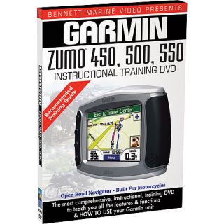Bennett Marine Instructional DVD for the Garmin Zumo 450, 500 and 550 GPS