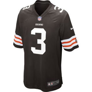 NIKE Mens Cleveland Browns Brondon Weeden Game Team Color Jersey   Size Small,