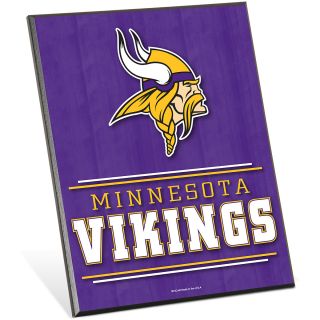 Wincraft Minnesota Vikings 8x10 Wood Easel Sign (29124014)