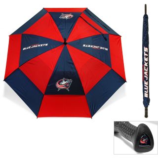 Team Golf Columbus Blue Jackets Double Canopy Golf Umbrella (637556137692)
