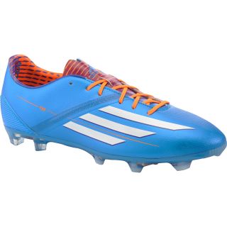 adidas Mens F30 TRX FG Low Soccer Cleats   Size 12, Blue/white