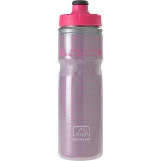 NATHAN Fire & Ice Insulated Water Bottle   20 oz   Size 20oz, Pink
