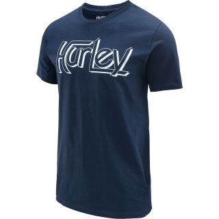 HURLEY Mens Original Premium Short Sleeve T Shirt   Size Xl, True Navy