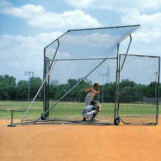 SSG Sandlot Portable Baseball/Softball Backstop (15 x 11 x 6) (BBBSWING)