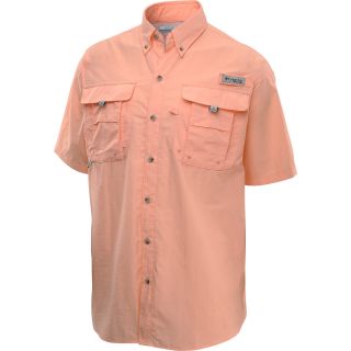 COLUMBIA Mens Bahama II Short Sleeve Shirt   Size 2xl, Sorbet