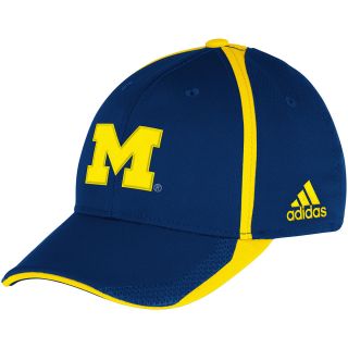 adidas Mens Michigan Wolverines Sideline Player Flex Cap   Size L/xl, Multi