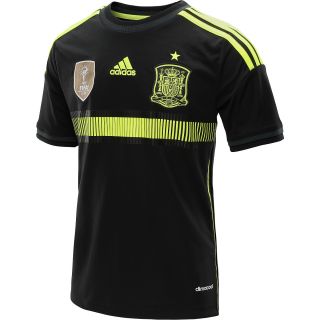 adidas Kids Spain Away Short Sleeve Soccer Jersey   Size Largereg,