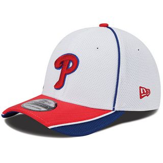 NEW ERA Mens Philadelphia Phillies Abrasion Plus 39THIRTY Stretch Fit Cap  