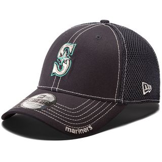 NEW ERA Mens Seattle Mariners Neo 39THIRTY Structured Fit Cap   Size S/m, Navy