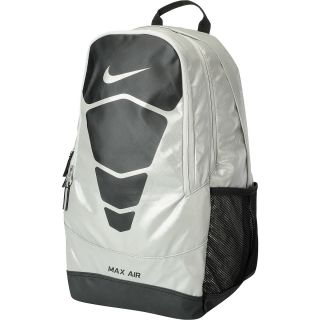 NIKE Vapor Max Air Backpack, Metallic Silver/black