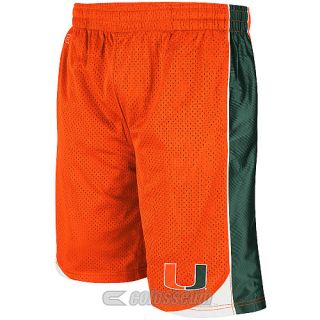 COLOSSEUM Mens Miami Hurricanes Vector Shorts   Size 2xl, Orange