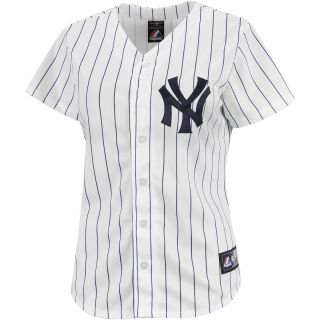 Majestic Womens New York Yankees Replica Masahiro Tanaka Home Jersey   Size