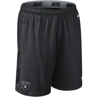 NIKE Mens Oakland Raiders Dri FIT Fly Training Shorts   Size Medium,