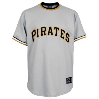 Majestic Athletic Pittsburgh Pirates Blank Replica Cooperstown Road Jersey  