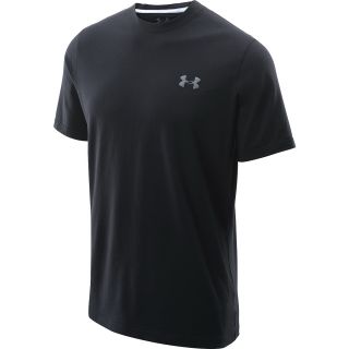 UNDER ARMOUR Mens Charged Cotton Short Sleeve T Shirt   Size Large, Black