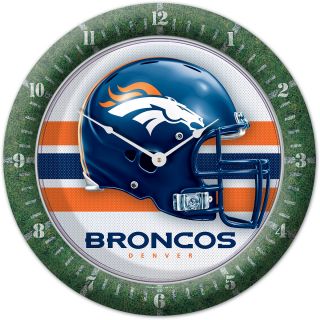 WINCRAFT Denver Broncos Game Time Wall Clock