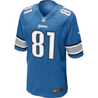 NIKE Youth Detroit Lions Calvin Johnson Game Team Color Jersey   Size Large