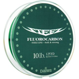 Daiwa Steez Flourocarbon Line   Size 12 Lbs, Green (0523005)